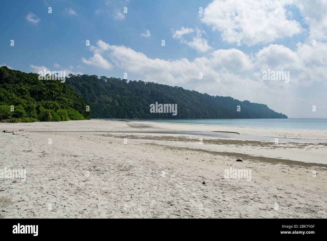 Radhanagar Beach at Havelock Island Stock Photo