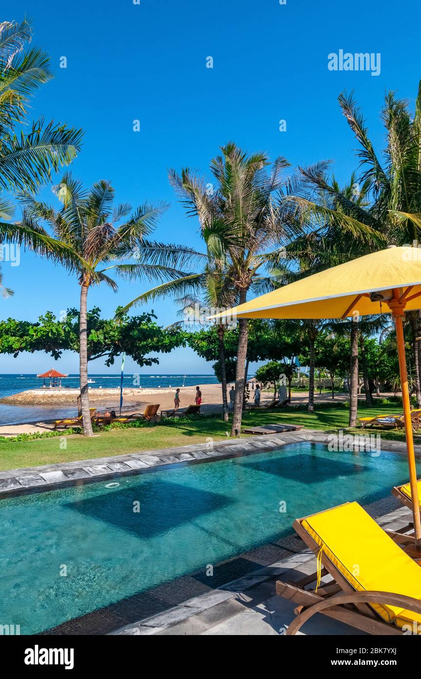 The Bali Khama Beach Resort and Spa Tanjung Benoa Bali Indonesia Stock  Photo - Alamy