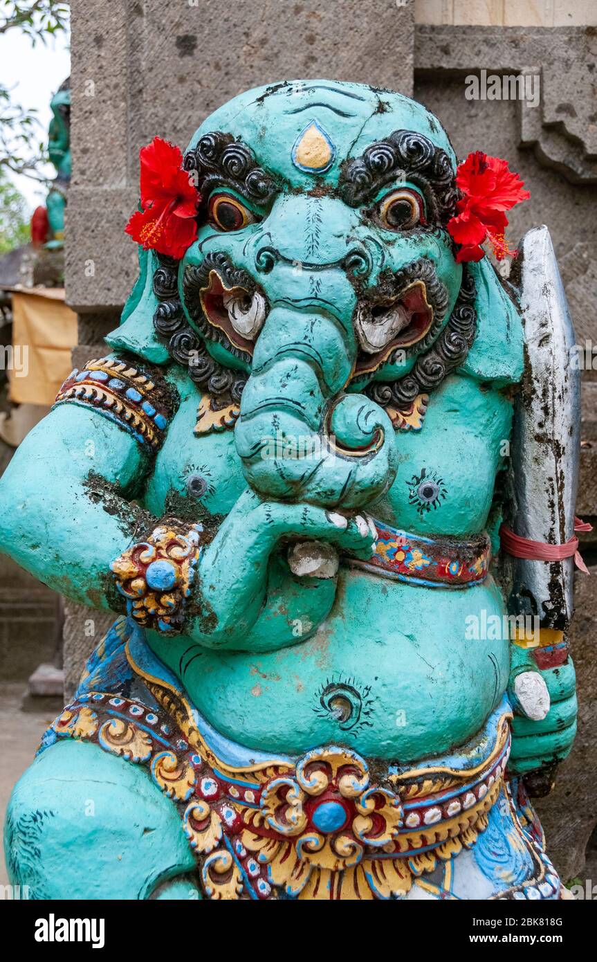 Hindu statue Bali Indonesia Stock Photo Alamy