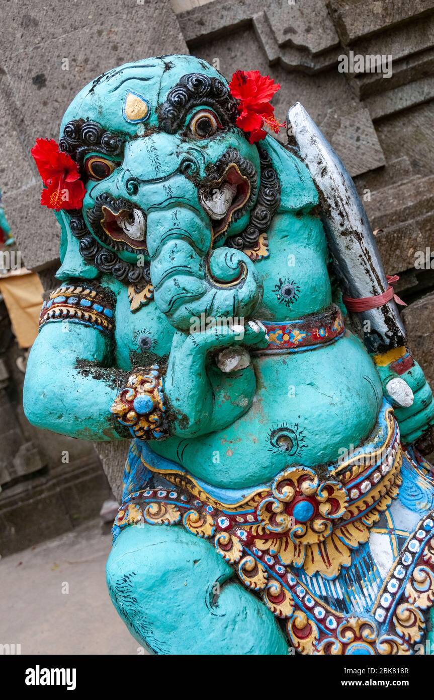 Hindu statue Bali Indonesia Stock Photo Alamy