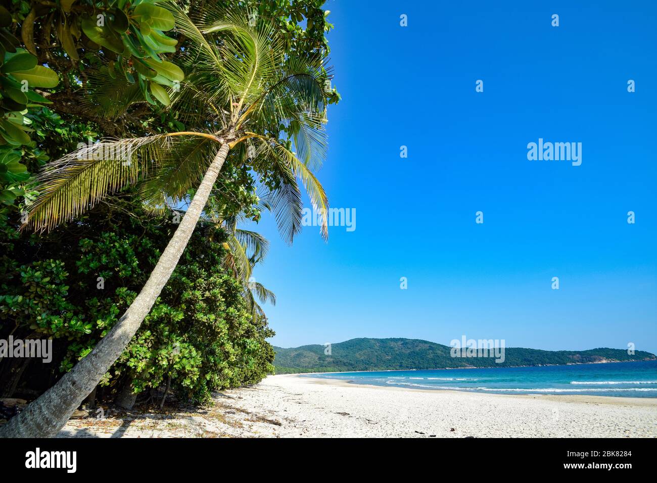 Beach at Ilha Grande in Brazil Stock Photo