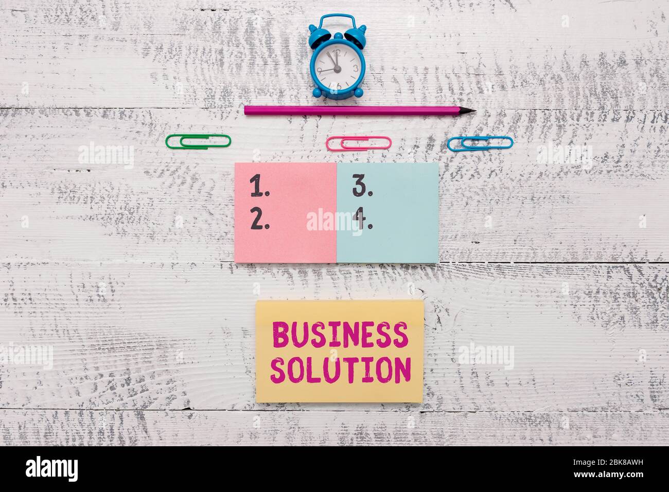 Writing note showing Business Solution. Business concept for Services ...