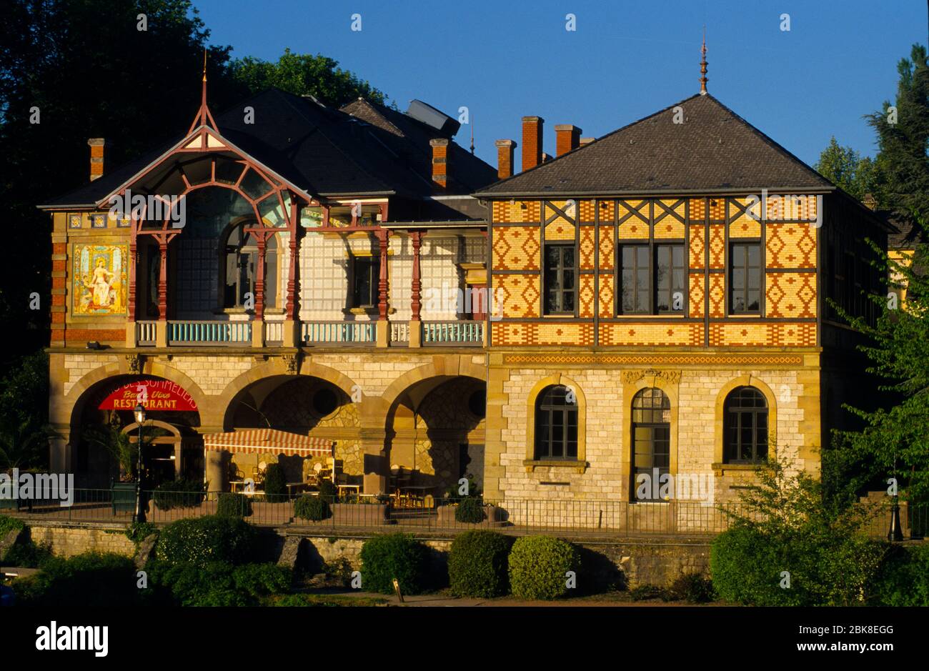 France, Moselle (57), Sarreguemines, Casino des faienceries Stock Photo