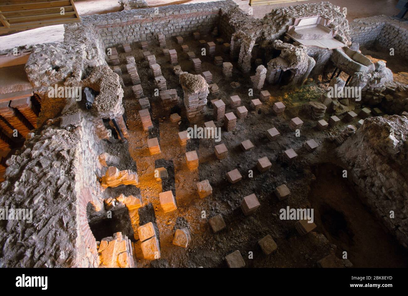 European archaeological park of bliesbruck reinheim hires stock