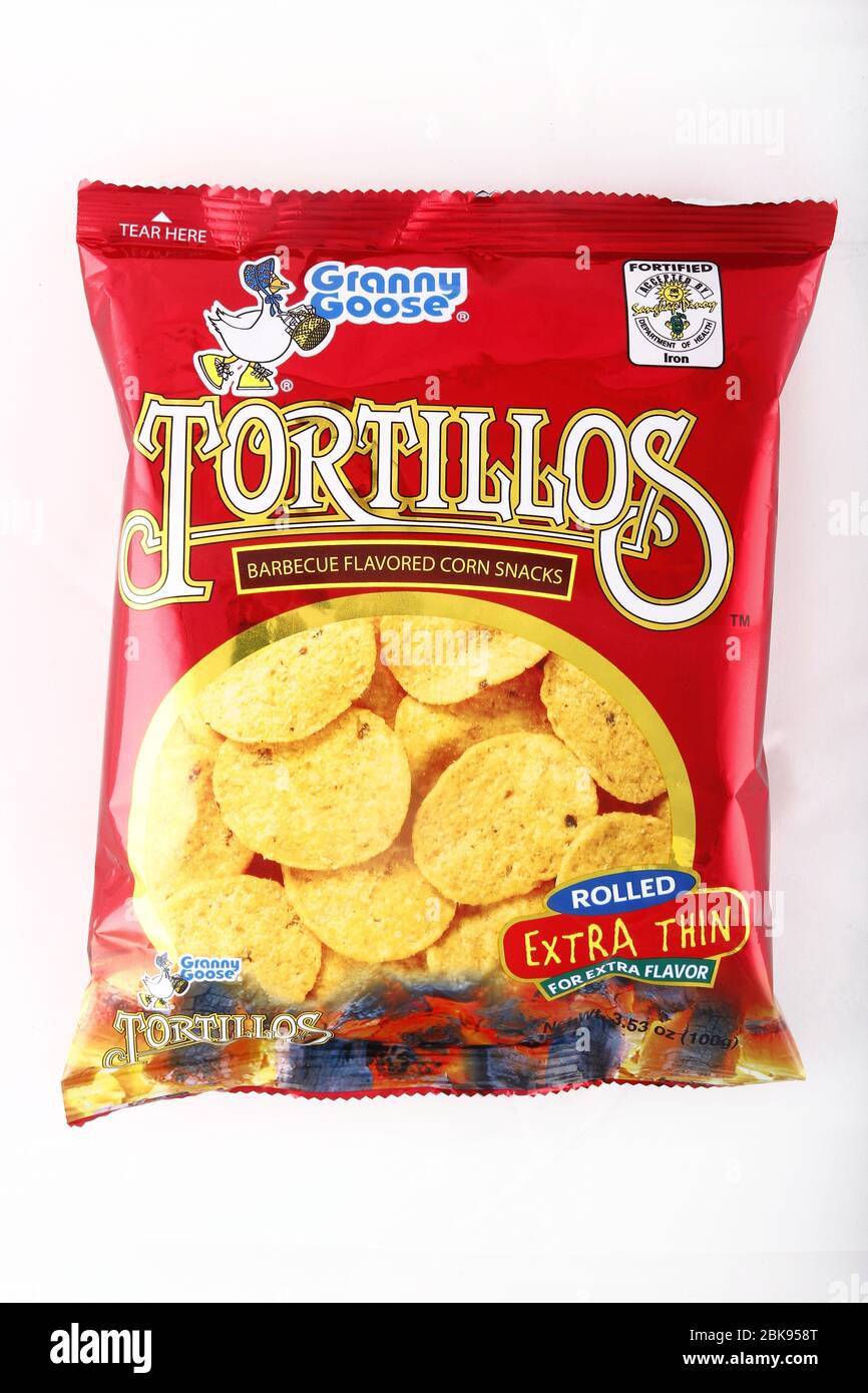 Antipolo City, Philippines February 6, 2019 Bag of Tortillos chips