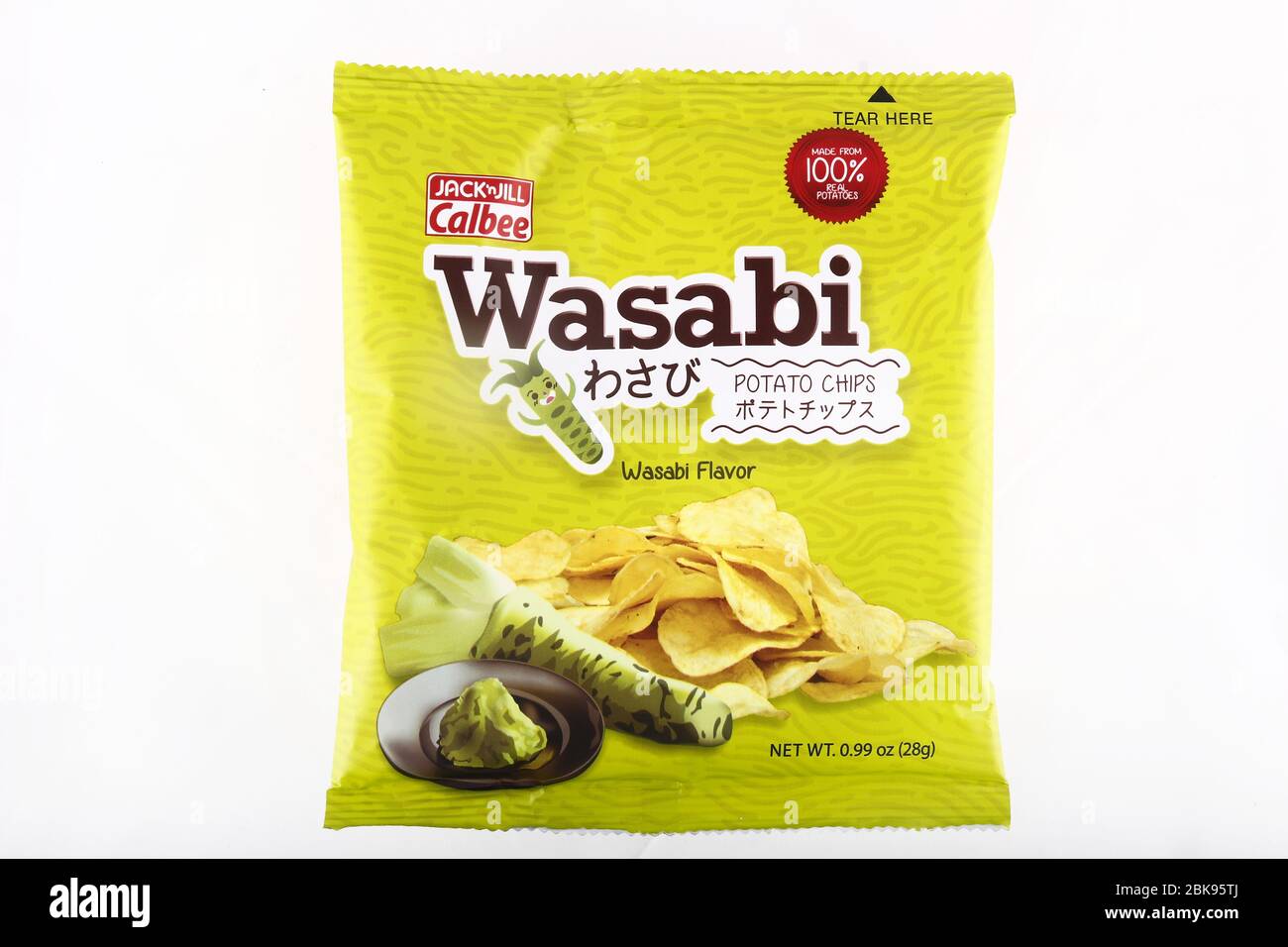 Antipolo City Philippines February 6 2019 Bag Of Wasabi Potato antipolo-city-philippines-february-6-2019-bag-of-wasabi-potato