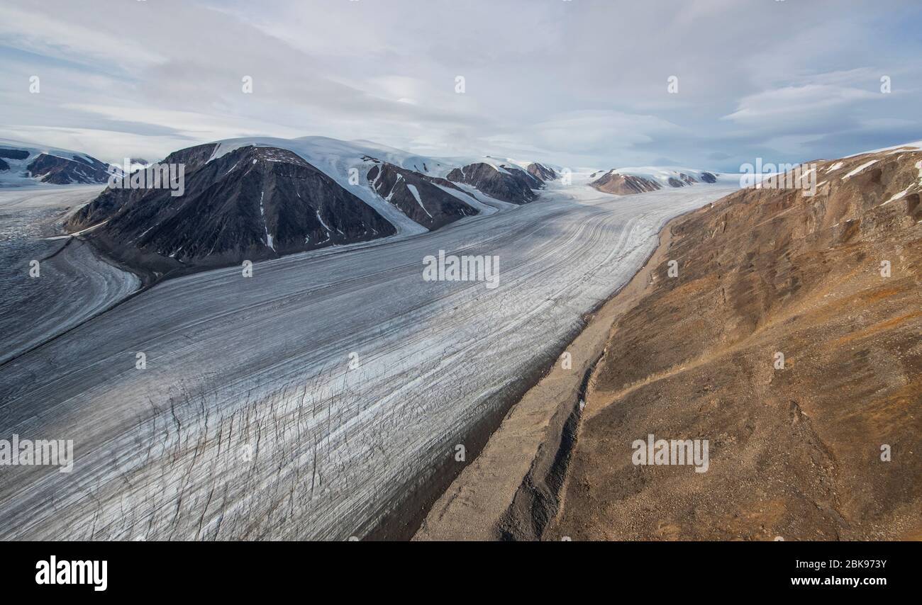 Arctic glacier Stock Photo