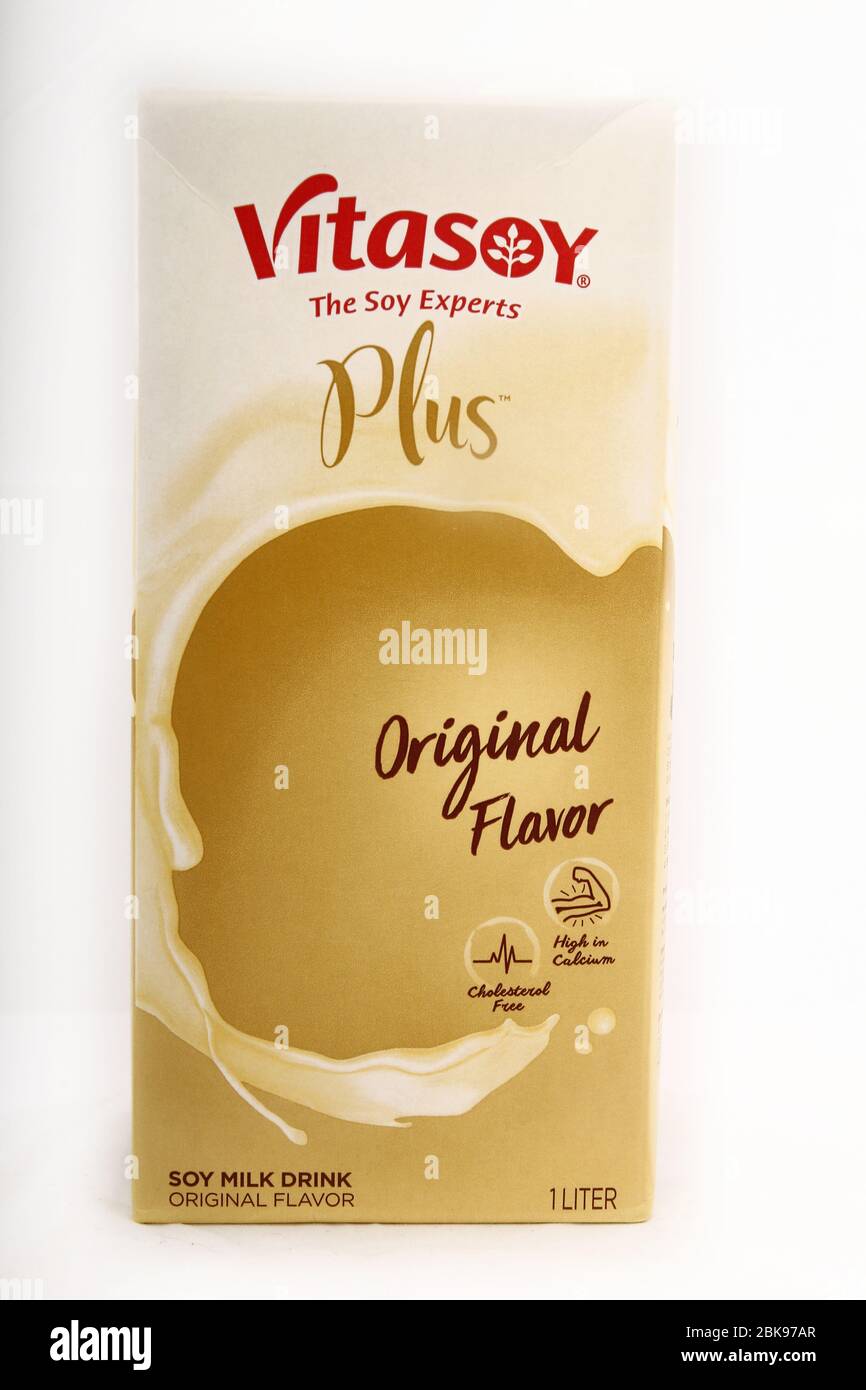 Antipolo City, Philippines February 6, 2019 Box Vitasoy soy milk