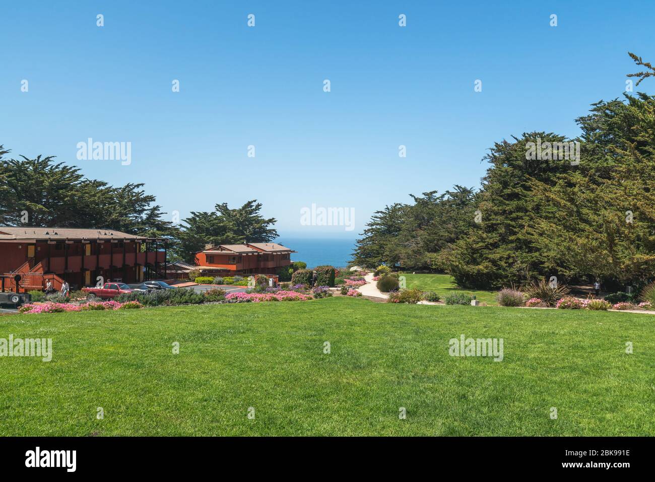 Big Sur, California/USA May 1, 2020 Gateway to Big Sur. Ragged Point