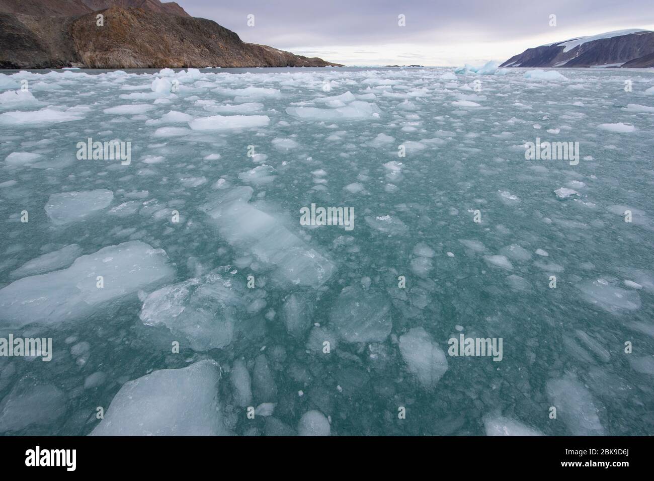 Sea of ice Stock Photo