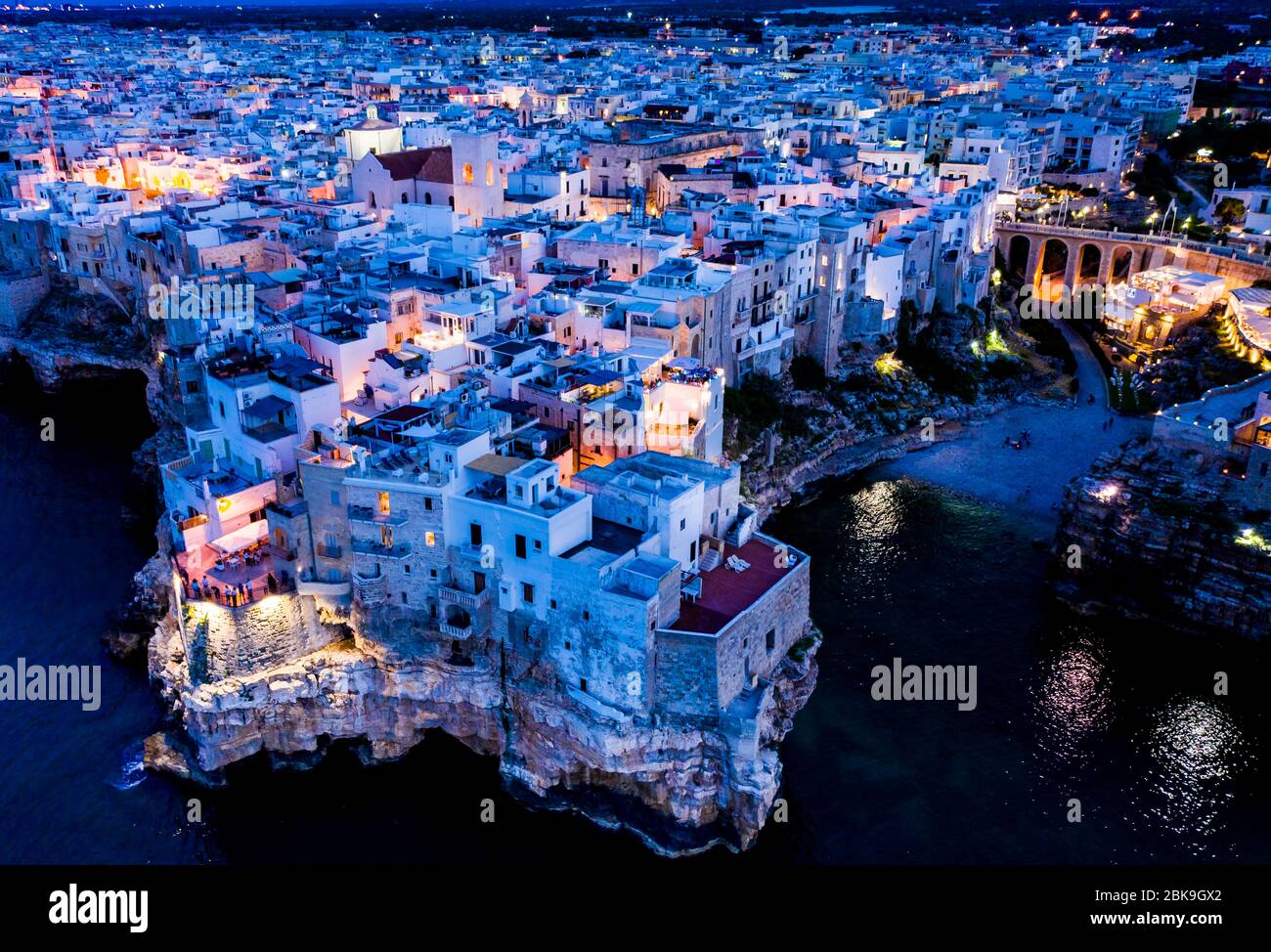 Polignano a mare aerial hi-res stock photography and images - Alamy