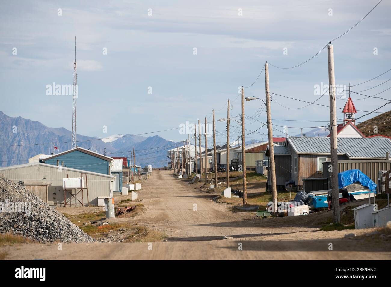 Pond Inlet, Canada Stock Photo