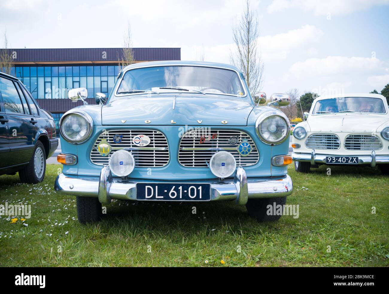 LISSE, NETHERLANDS - APRIL 14, 2019: Vintage Volvo Amazon 13136 VF oldtimer  car on an car exhibition Stock Photo - Alamy