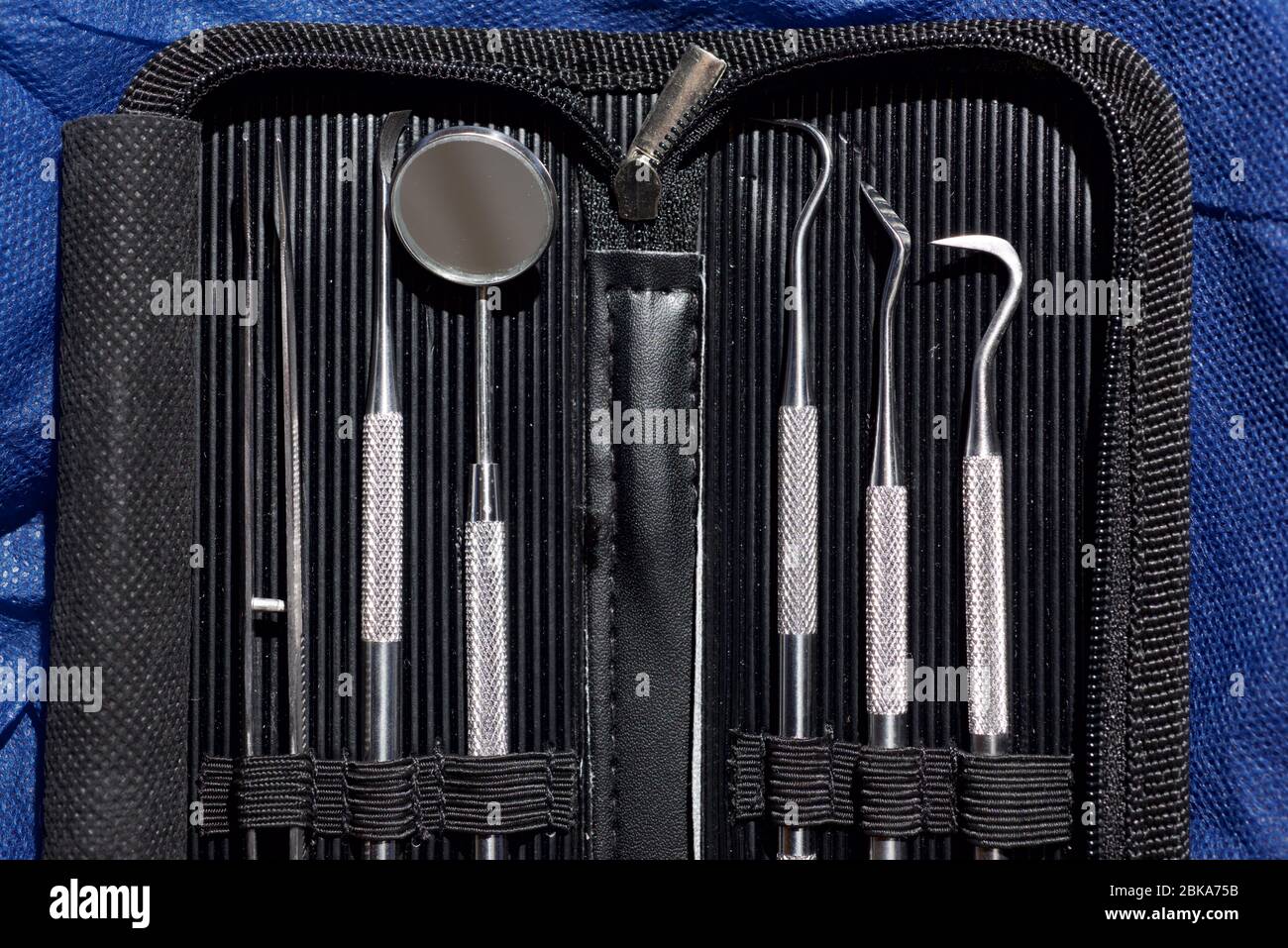 Instruments used by the dentist Stock Photo Alamy