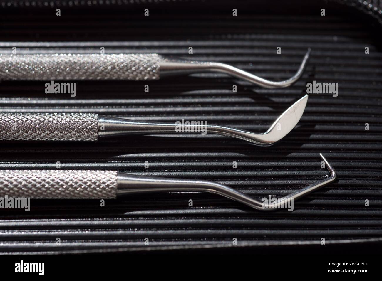 Instruments used by the dentist Stock Photo Alamy