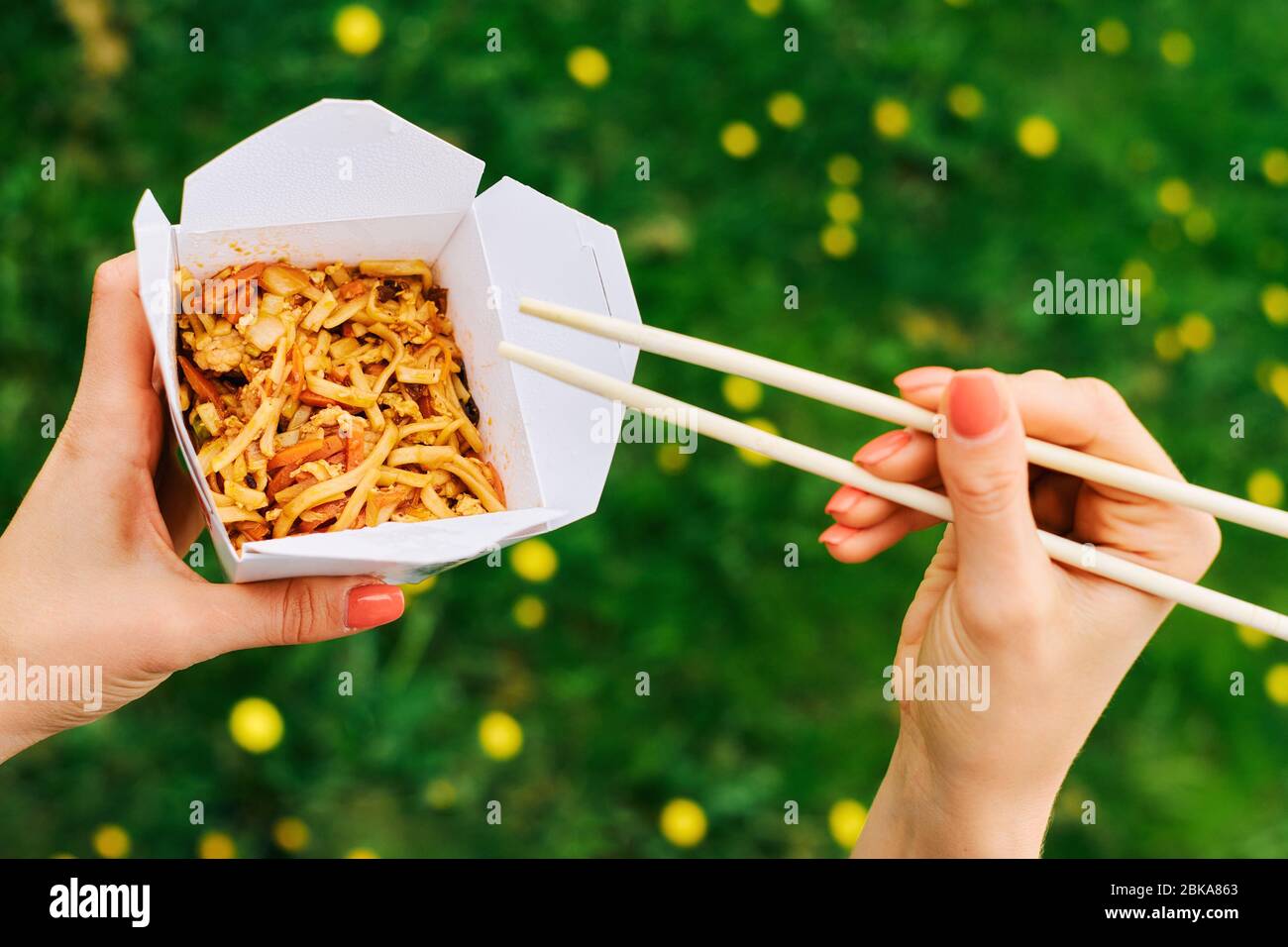 Wok And Go High Resolution Stock Photography and Images - Alamy
