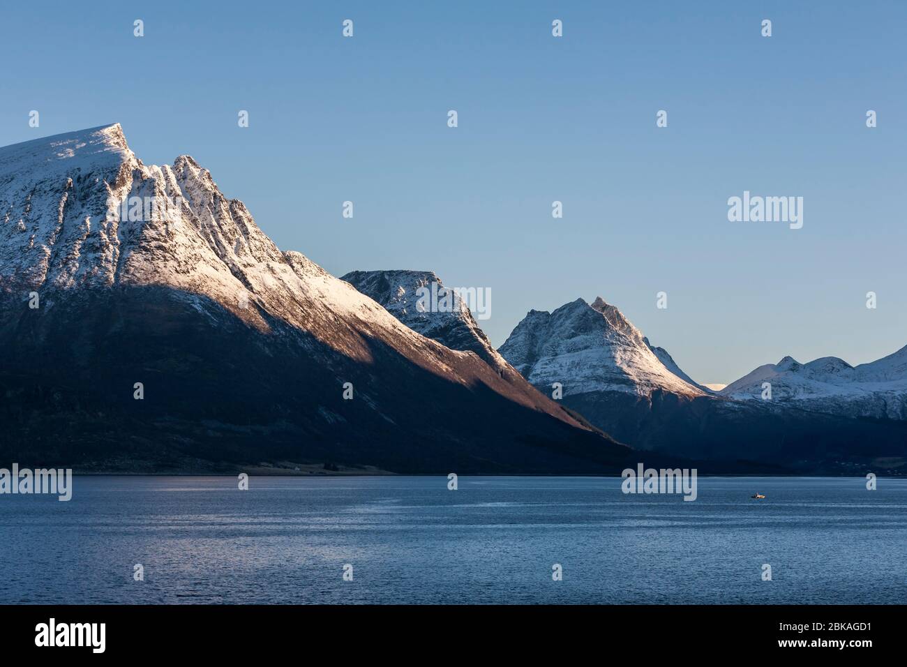 The island of Aldra, Lurøy Municipality, Nordland, Norway Stock Photo