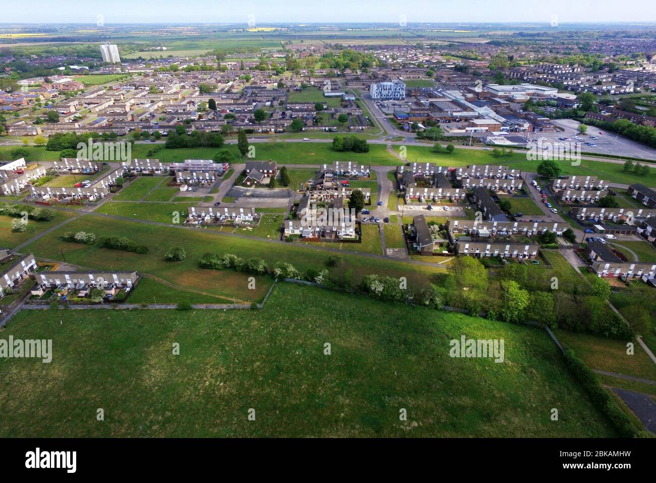 Stroud Crescent East, Bransholme, Hull Stock Photo Alamy