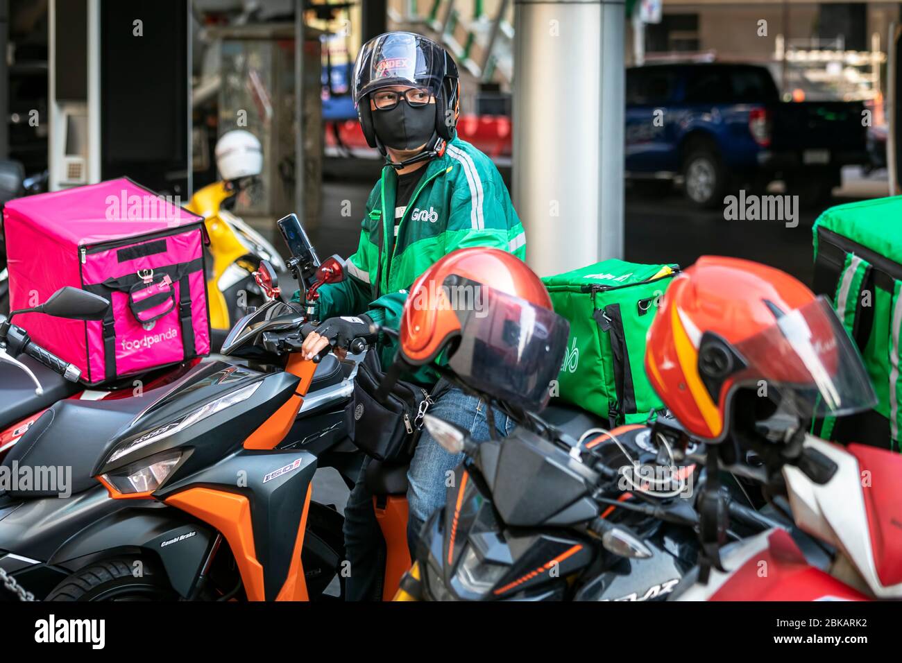 Download Motorcycle Motorbike Rider Wearing Mask High Resolution Stock Photography And Images Alamy Yellowimages Mockups