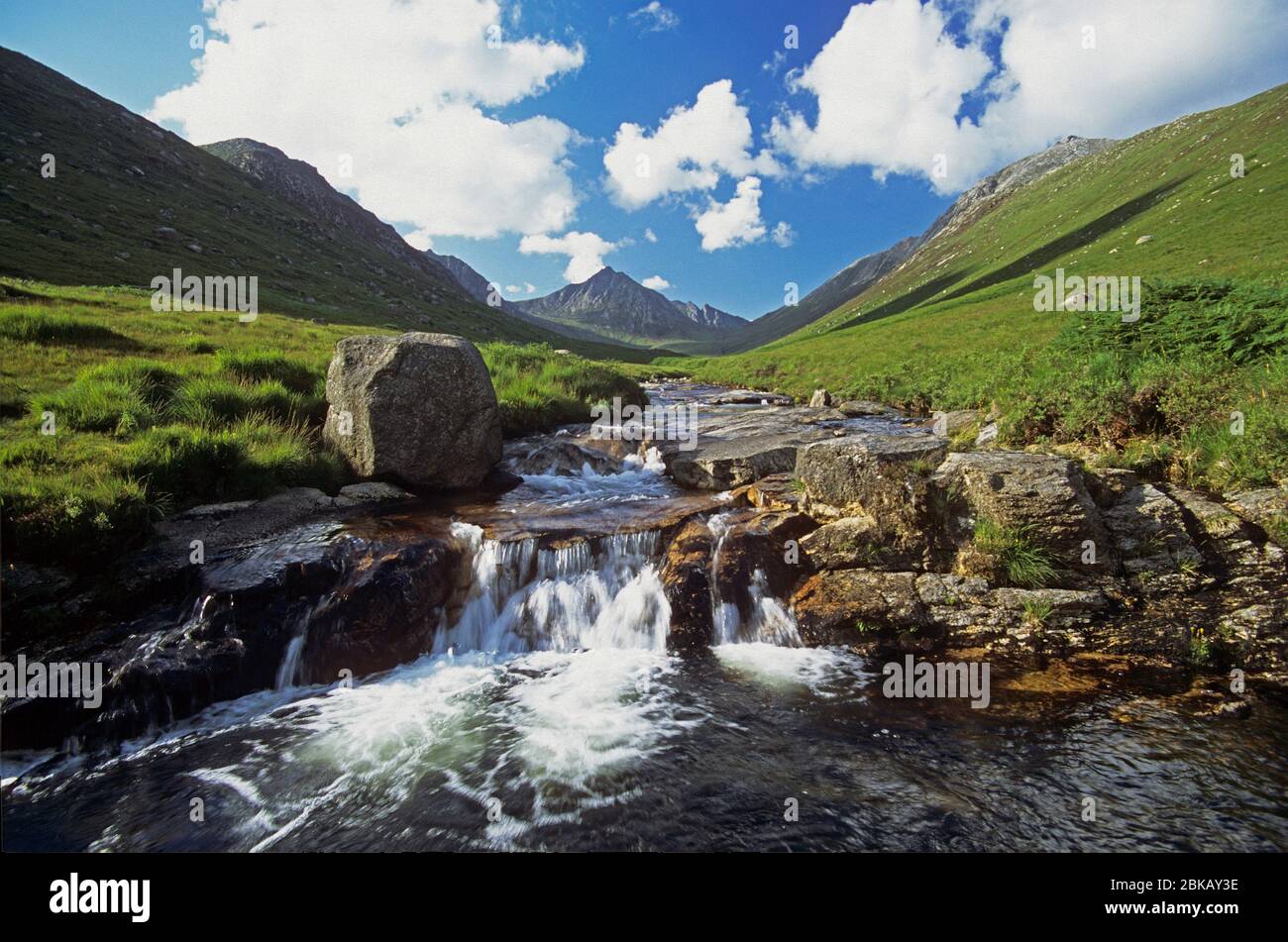 glen rosa trail, the rockpool Stock Photo