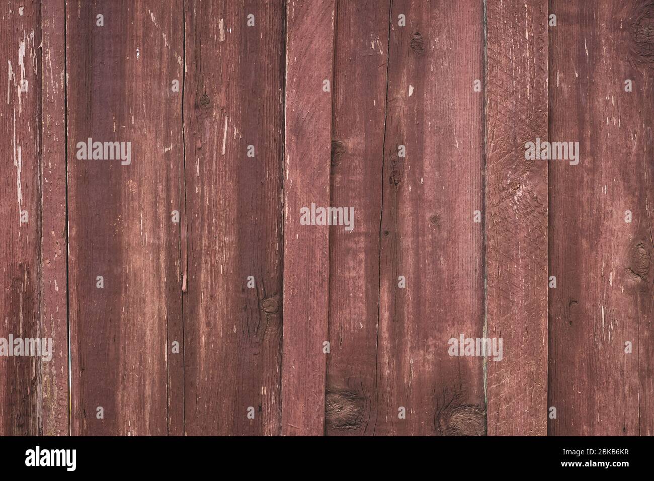 Abstract wood planks background. Nature wooden texture. Exterior element. Old painted fence of planks. Natural rustic boards, weathered brown table Stock Photo