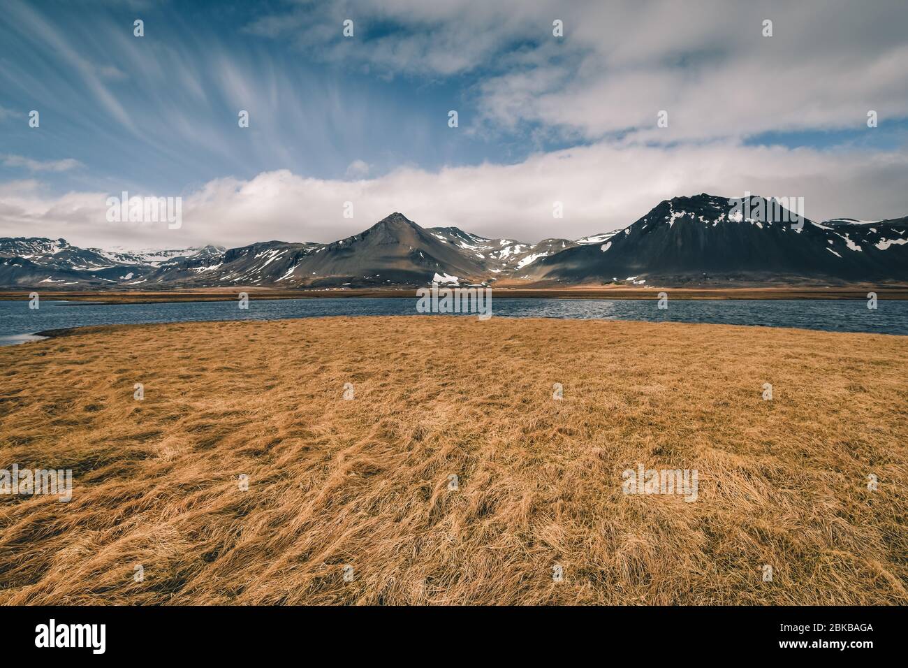 Beauty of Iceland. South Iceland. Travel around the island. Stock Photo