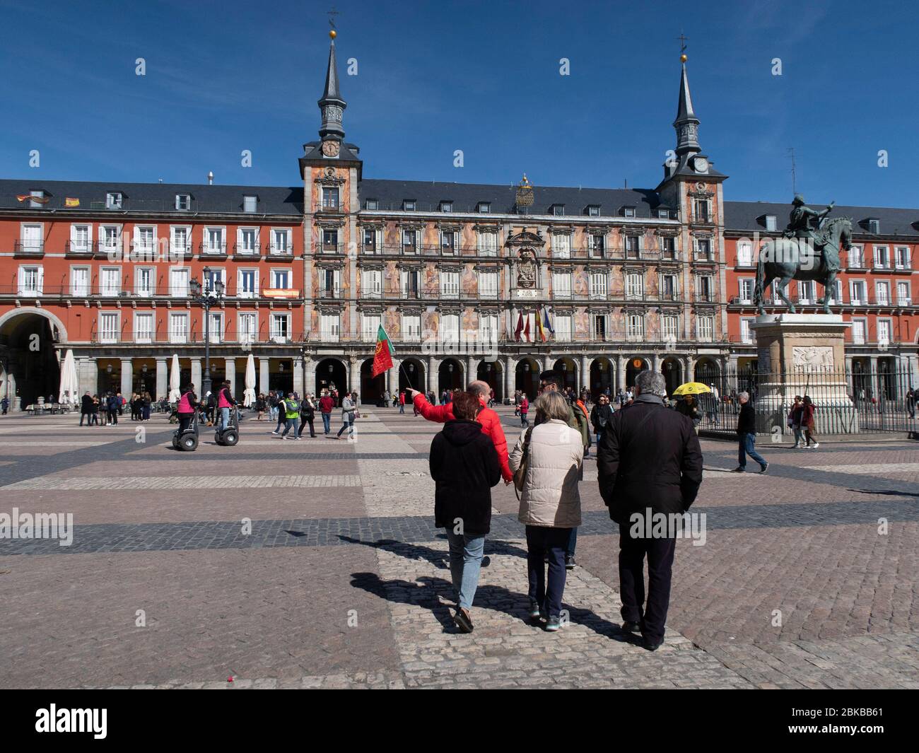 Horizontal view plaza mayor in hi-res stock photography and images - Alamy