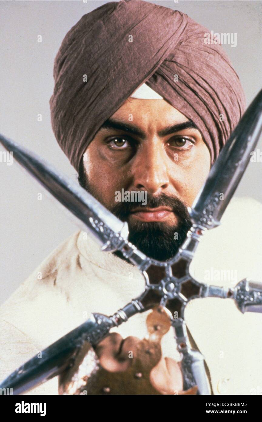 Kabir Bedi Octopussy 1983 Stock Photo Alamy