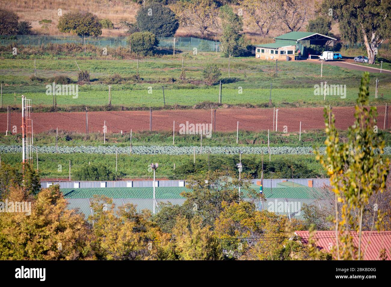 Secondary entry gate atteridgeville correctional center hires stock photography and images Alamy