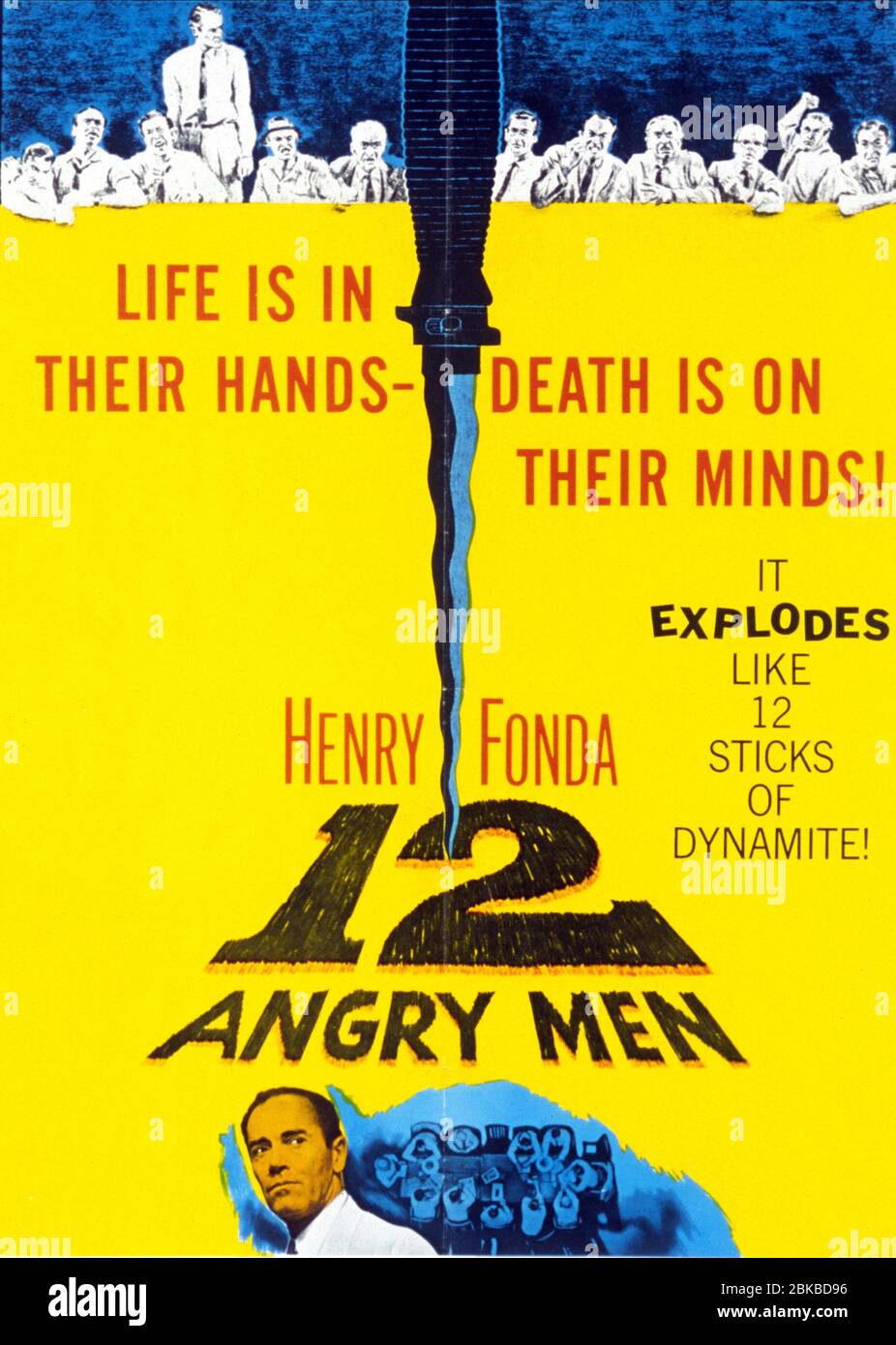 Movie Poster 12 Angry Men 1957 Stock Photo Alamy