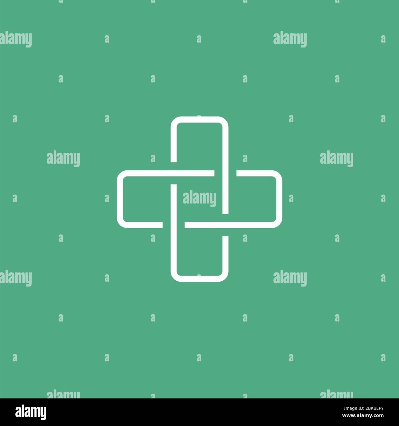 Health Care Cross Icon Logo Template Illustration Design. Vector EPS 10 ...