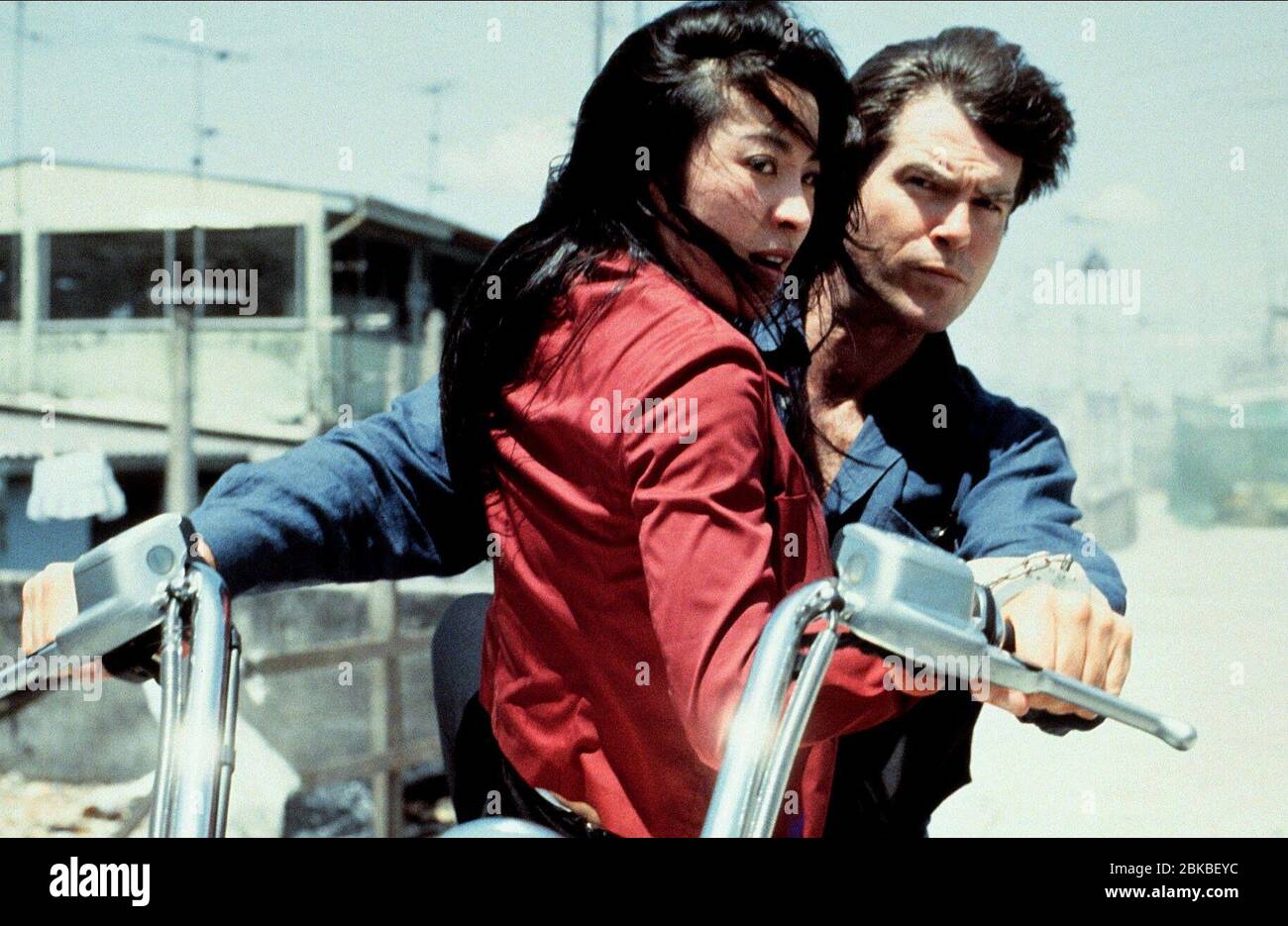 Michelle Yeoh Pierce Brosnan James High Resolution Stock Photography