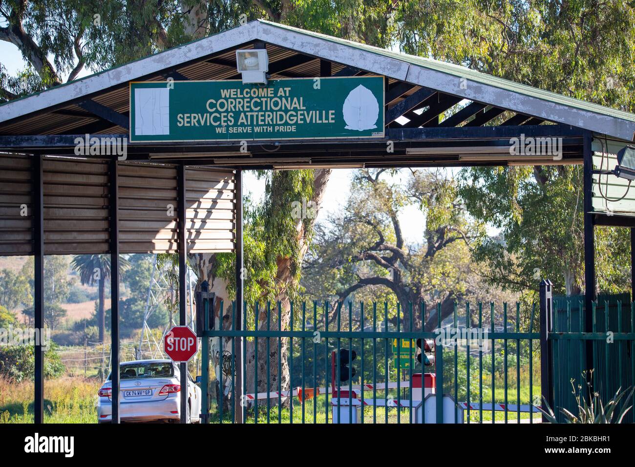 Atteridgeville Correctional Center, Pretoria, South Africa Stock Photo