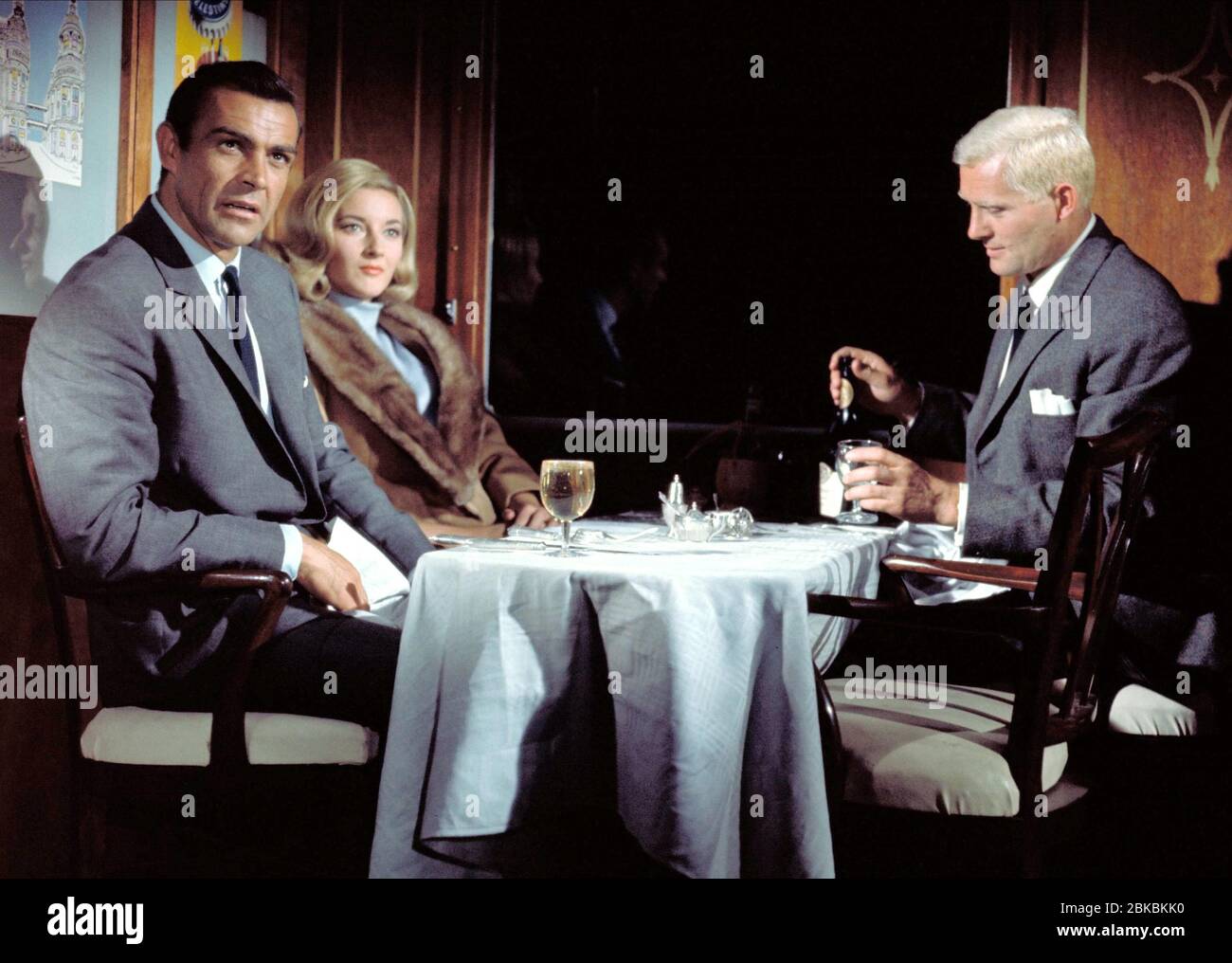Sean Connery Daniela Bianchi Robert Shaw Film James Bond From Russia With Love From Russia With Love Uk 1963 Director Terence Young 10 October 1963 Saa930 Allstar Picture Library Limited United Artists