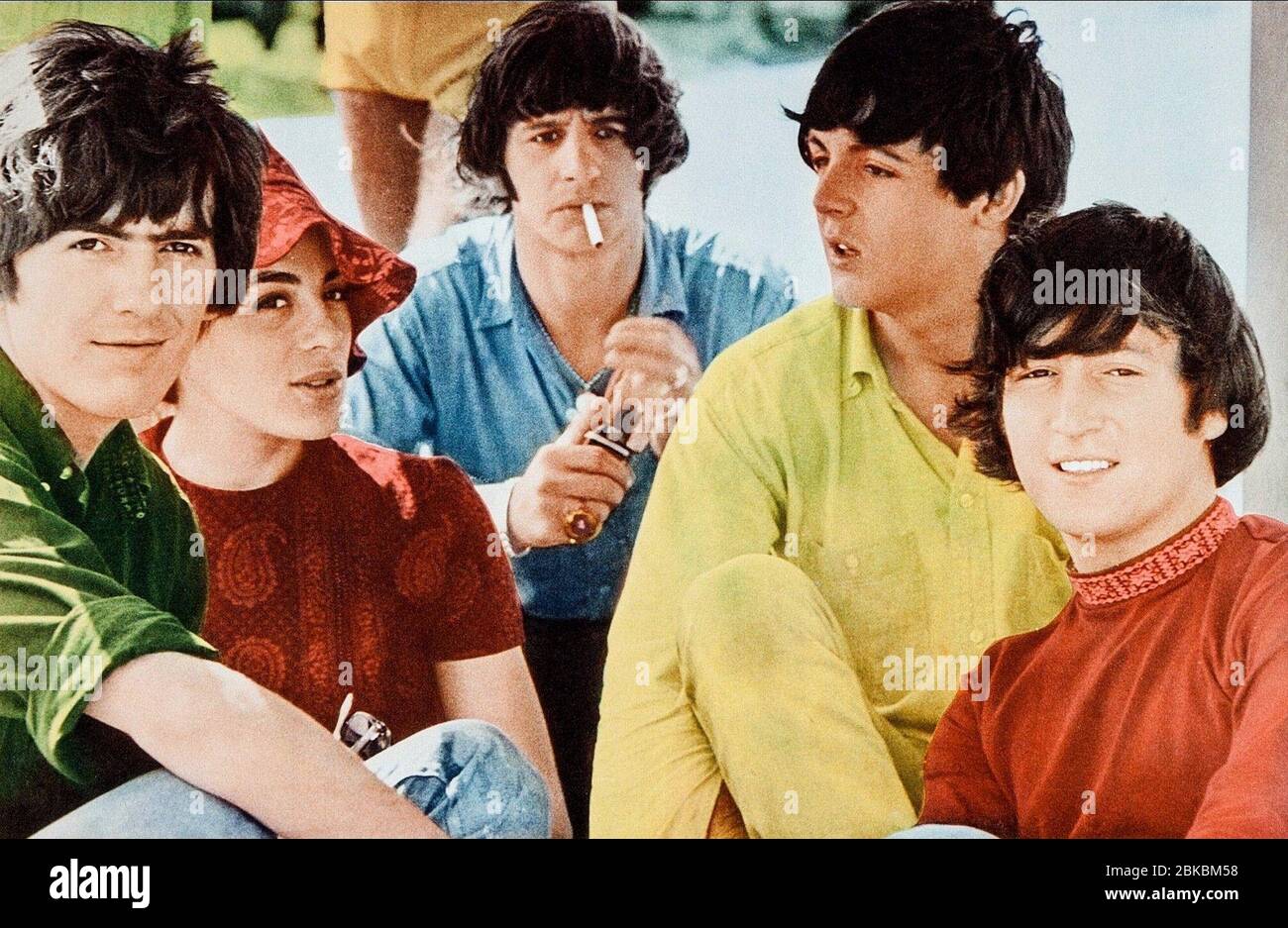 George Harrison Eleanor Bron Ringo Starr Paul Mccartney John Lennon Film Help The Beatles Help Uk 1965 Director Richard Lester 29 July 1965 Sag Allstar Picture Library Limited United Artists Warning This