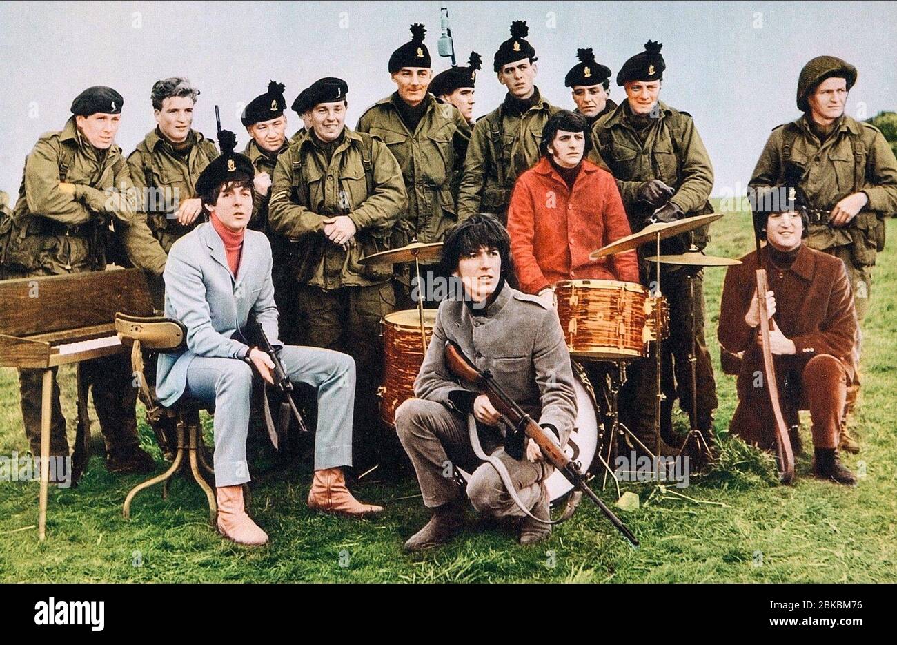 Paul Mccartney George Harrison Ringo Starr John Lennon Film Help The Beatles Help Uk 1965 Director Richard Lester 29 July 1965 Sag Allstar Picture Library Limited United Artists Warning This Photograph Is