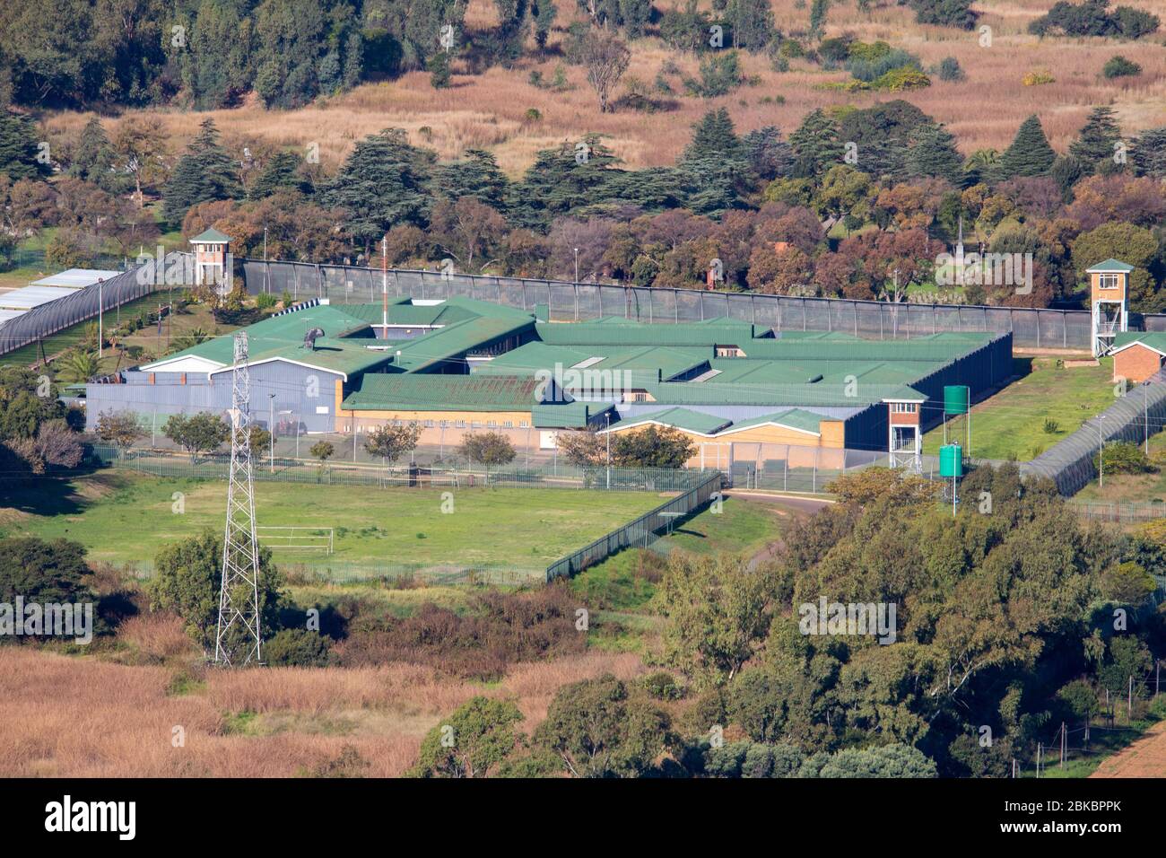 Atteridgeville Correctional Center, Pretoria, South Africa Stock Photo