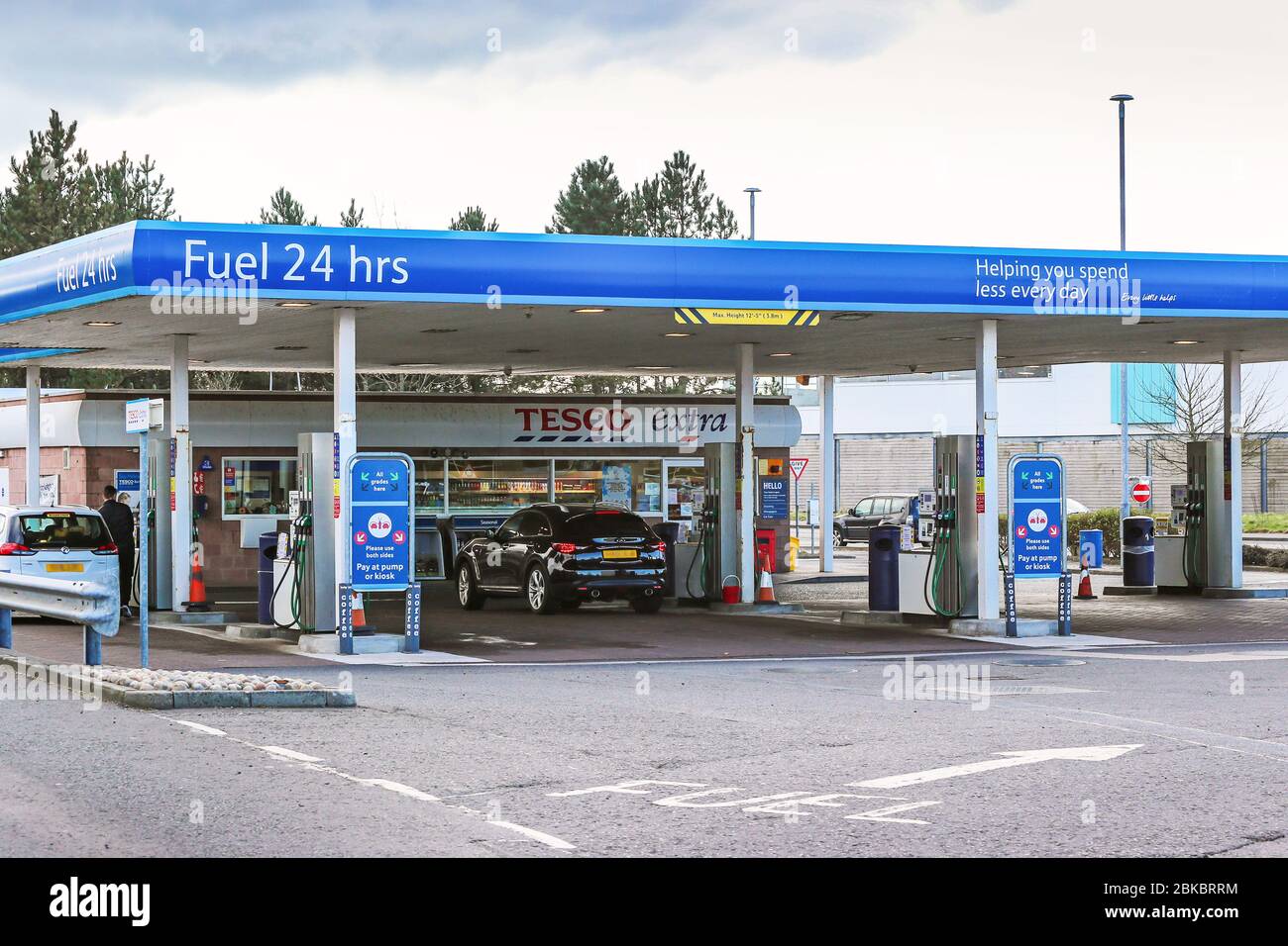 Tesco petrol pump hires stock photography and images Alamy