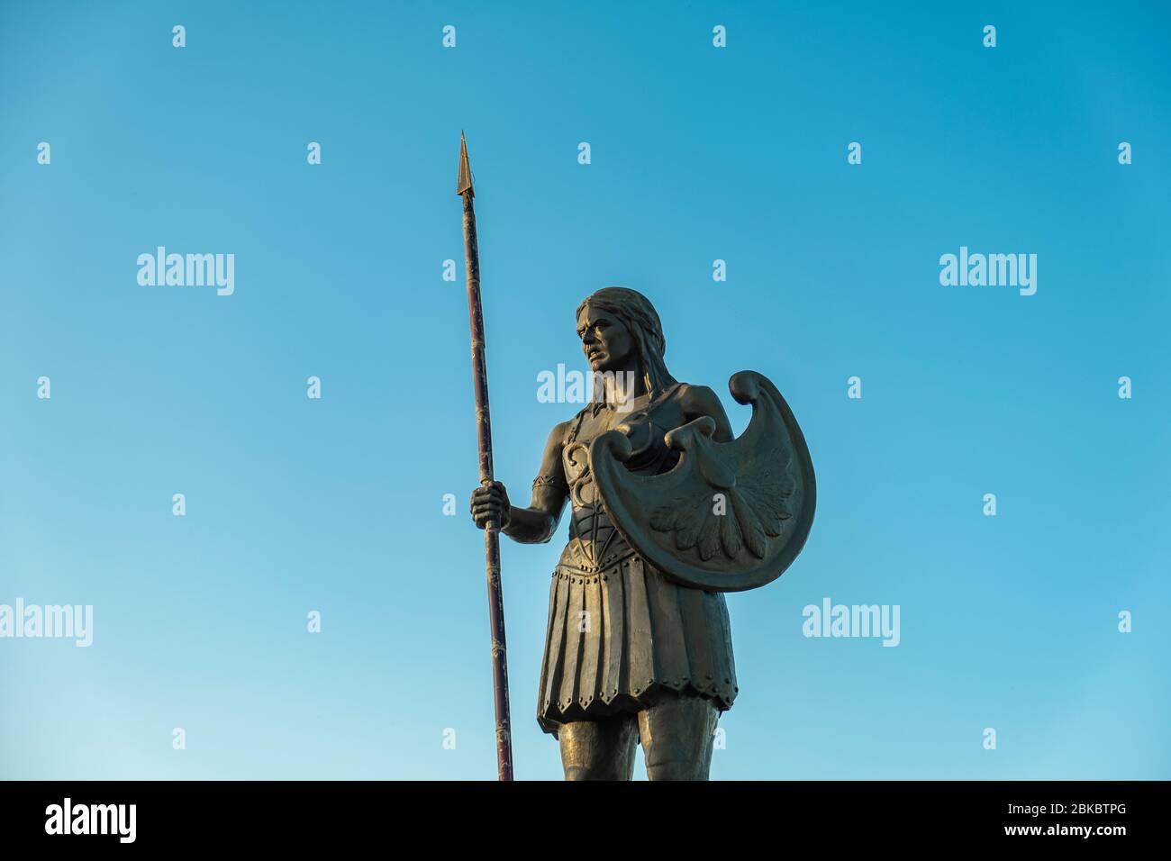 Amazon Women, Samsun / Turkey October 2019 Amazon Women Statue is