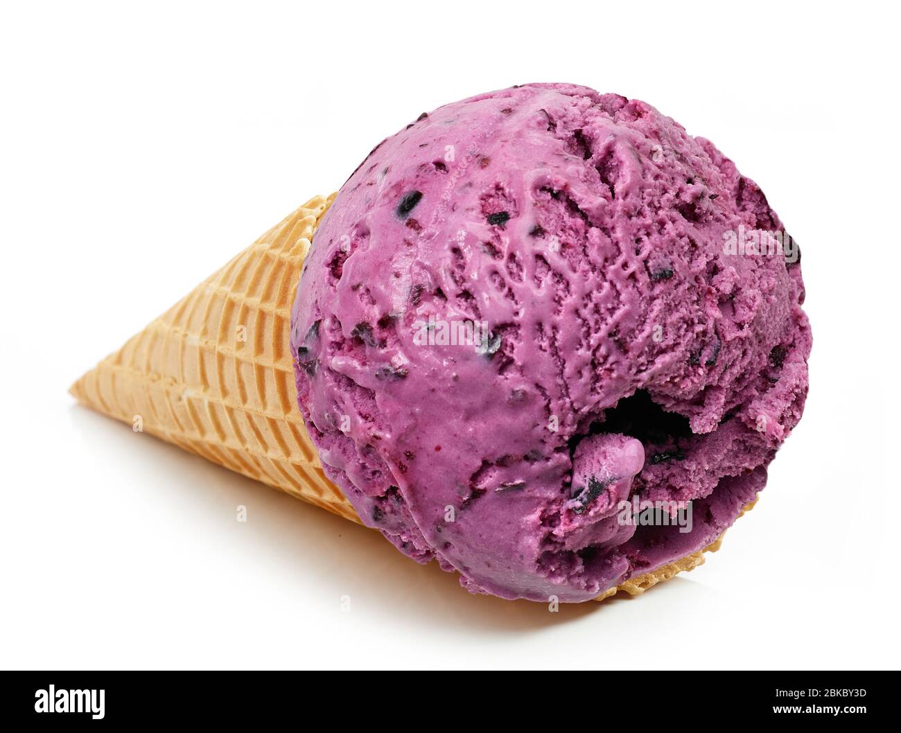 ice cream isolated on white background Stock Photo - Alamy