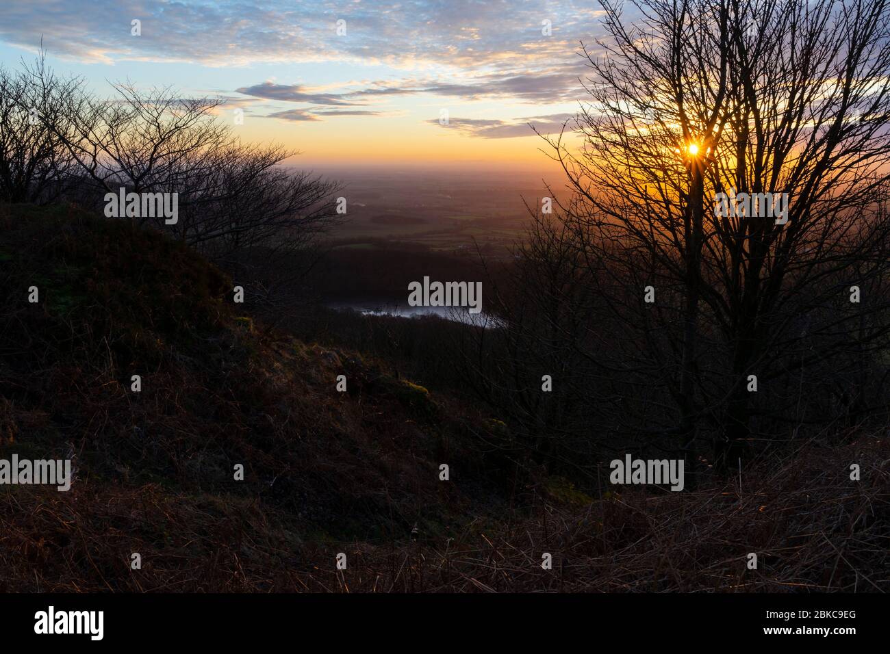 Sutton Bank Sunset - Yorkshire, England, UK Stock Photo - Alamy