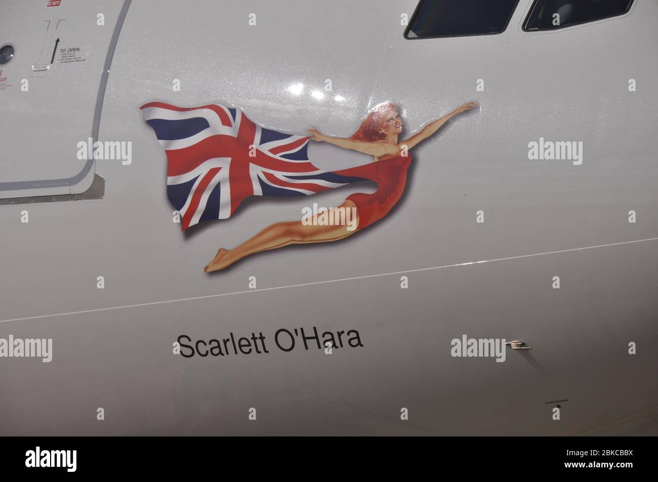 Virgin Atlantic A330 at London Gatwick Airport Stock Photo