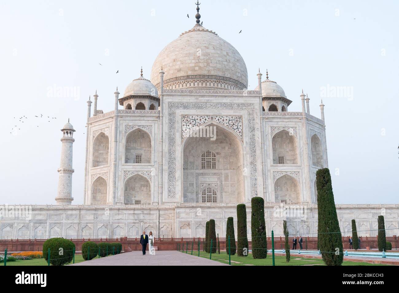 President Donald J. Trump And First Lady Melania Trump Tour The Taj ...