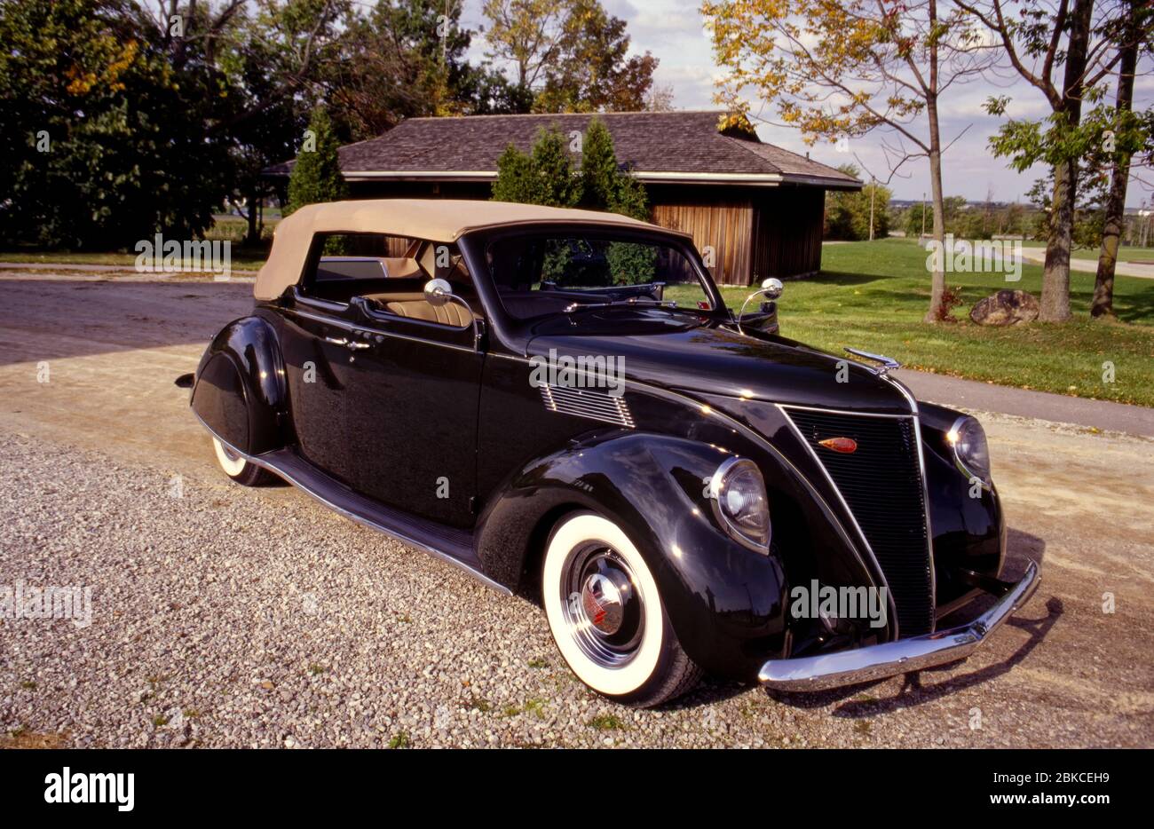 Car lincoln zephyr vintage car hi-res stock photography and images - Alamy