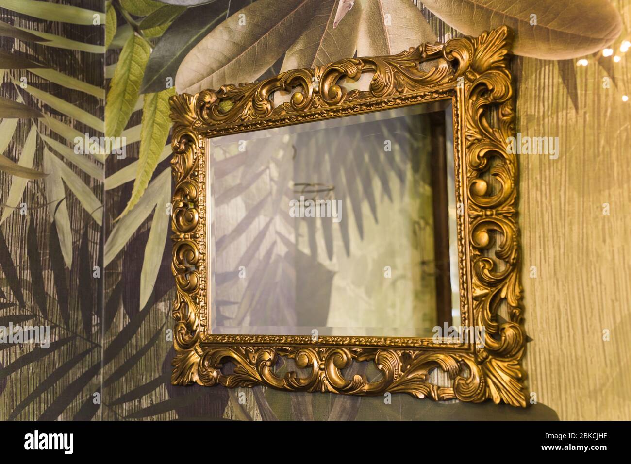 gold framed art mirrors