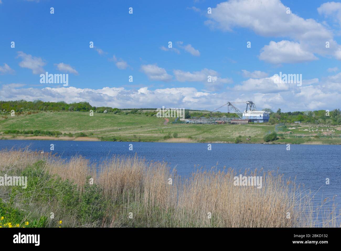 RSPB St aidan's Country Park in Swillington,Leeds. The home of 'Oddball' a preserved walking
