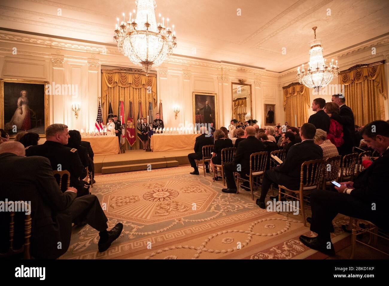 President Trump and First Lady Melania Trump attended a Gold Star