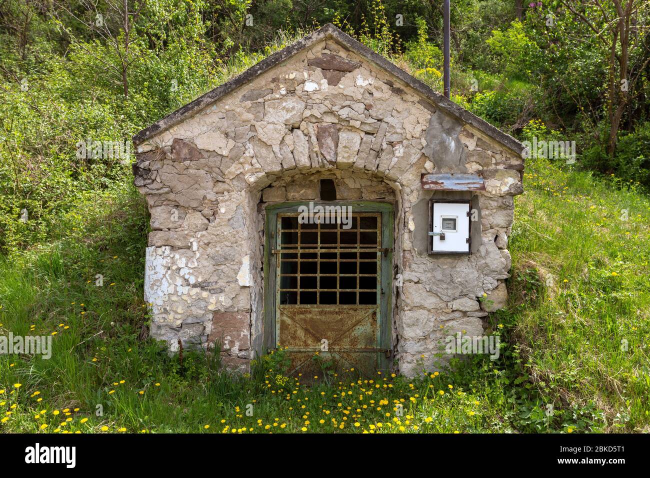 Wine cellars in Cserepfalu, Hungary Stock Photo Alamy
