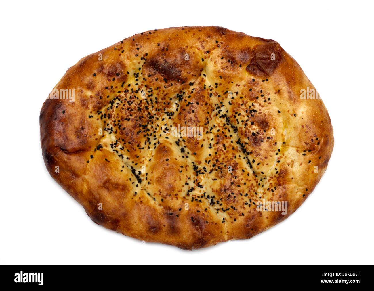 Ramazan pidesi, Turkish ramadan bread Stock Photo
