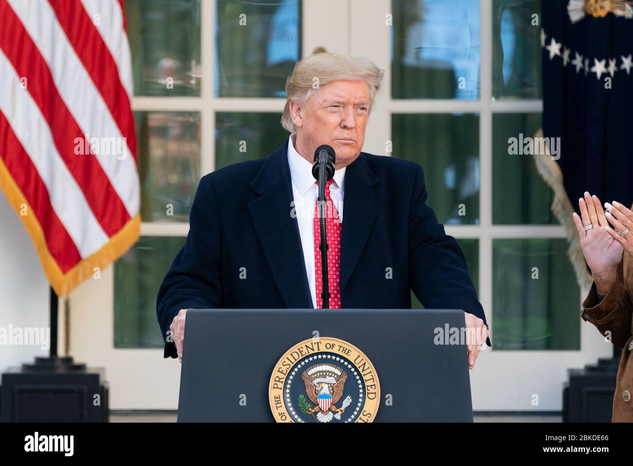 President Donald J. Trump Addresses His Remarks Prior To Pardoning ...